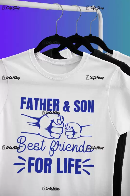 Father and son, tricou cu mesaj, tgs0277 c